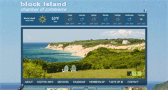 Desktop Screenshot of blockislandchamber.com